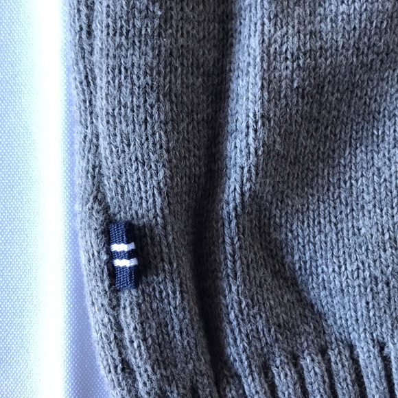 Kids Nautica 1/4 Zip Pullover Sweater Grey - Picture 8 of 9